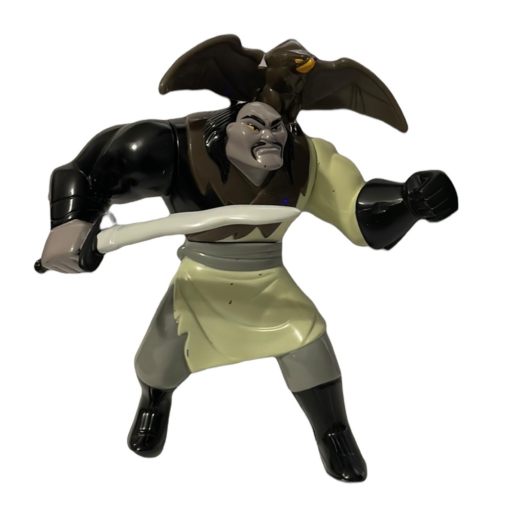 McDonalds Happy Meal 1998 Disney Mulan Shan-Yu Villain #4 Action Figure